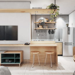 Como deixar a integração da sala com a cozinha mais estilosa